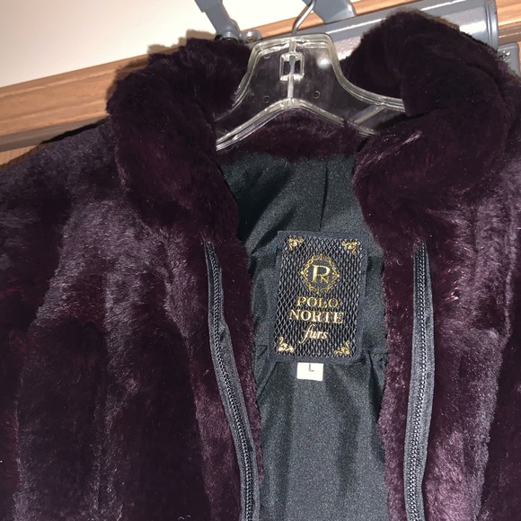 Vintage Polo Norte rabbit fur jacket - Picture 2 of 4